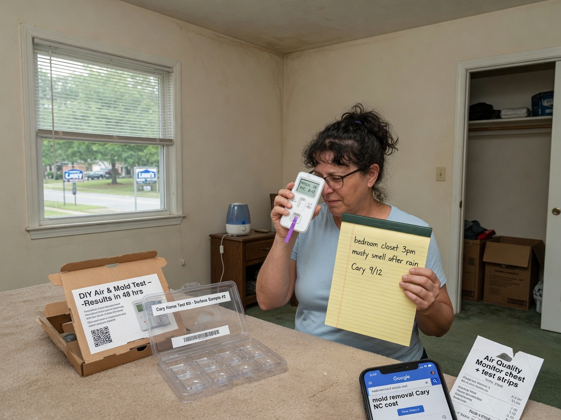 Testing Air Quality Yourself Before Calling a Pro in Cary