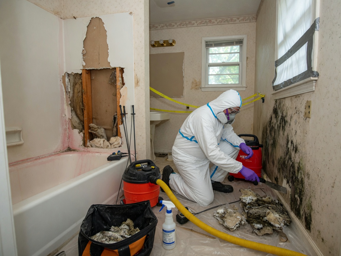 Mold Removal Cary in Preston